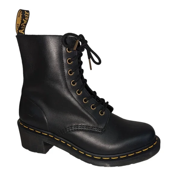 Dr. Martens Shoes Dr Martens Clemency Boot Black Leather Ankle
